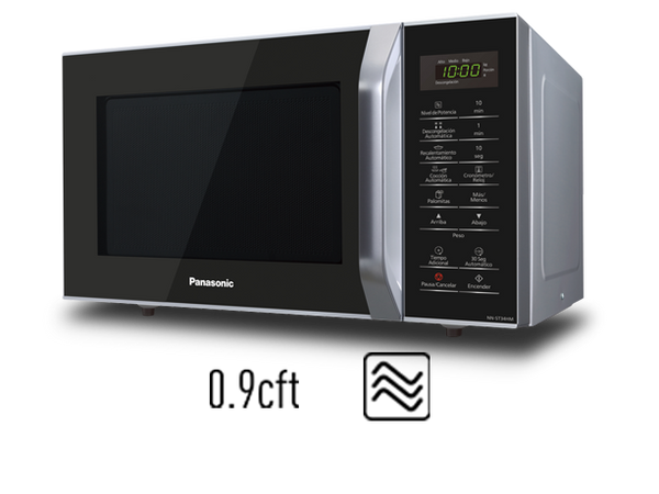 Horno Microondas Panasonic Nn-st34hmruh Negro/plata 120v
