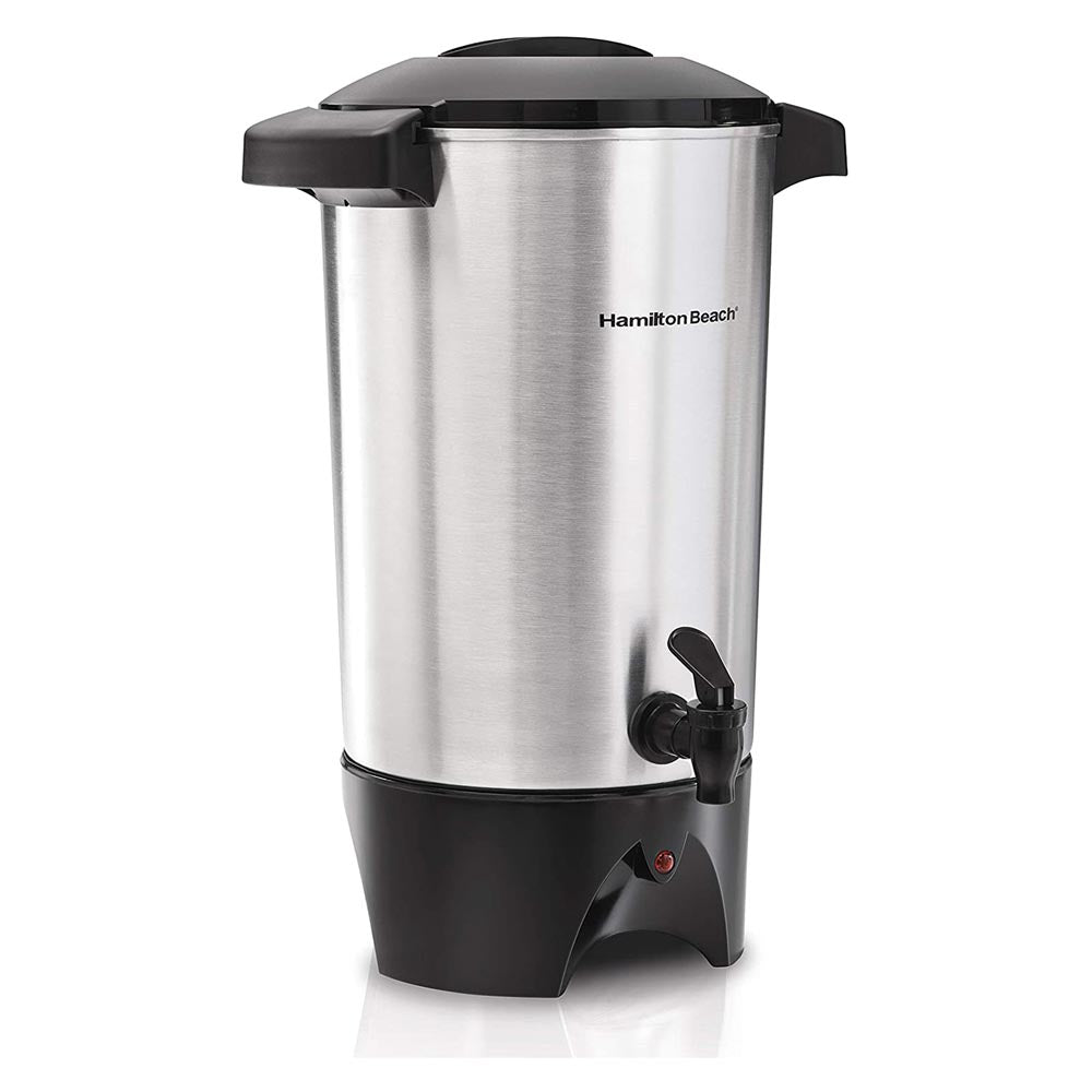 Cafetera 40515G Hamilton 45Tazas  Luz Indicadora Listo Para Servir Color Cromado
