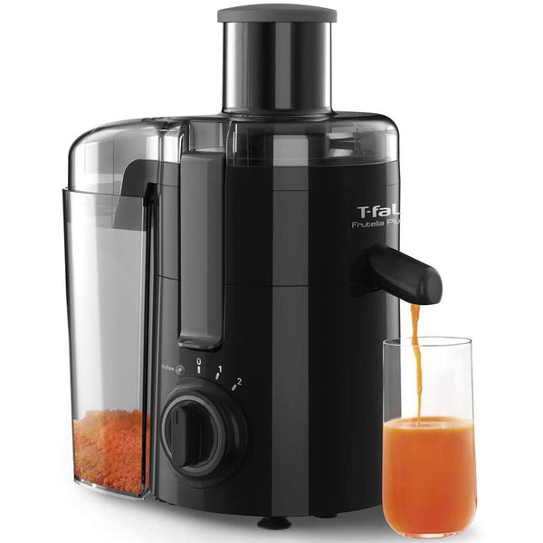 Extractor De Jugos T-Fal Ze3708Mx Frutelia Plus,  Color Negro